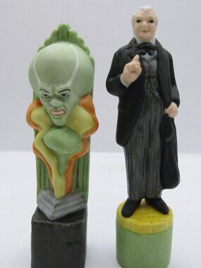 1995 Star Jars Set of Oz and The Wizard Salt and Pepper Shakers